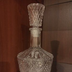 10" Crystal Whisky Decanter